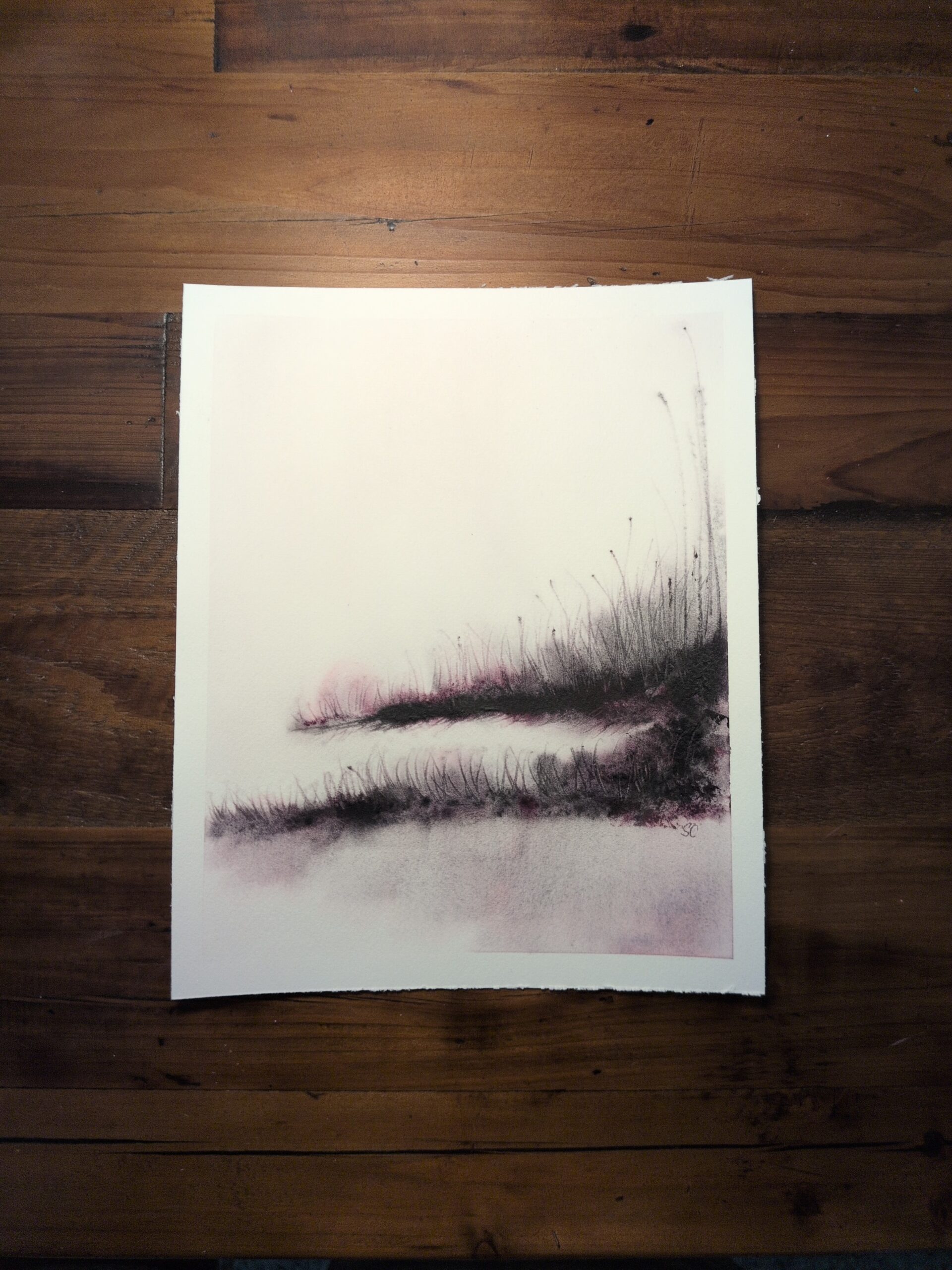 "Serene Morning" Watercolor